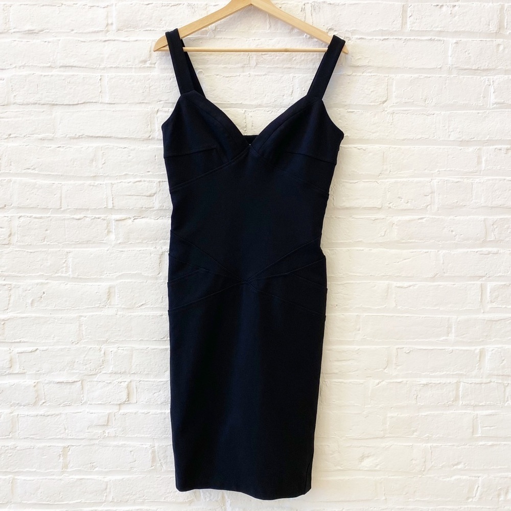 Diane von Furstenberg || Benny Little Black‎ Pencil Dress 10